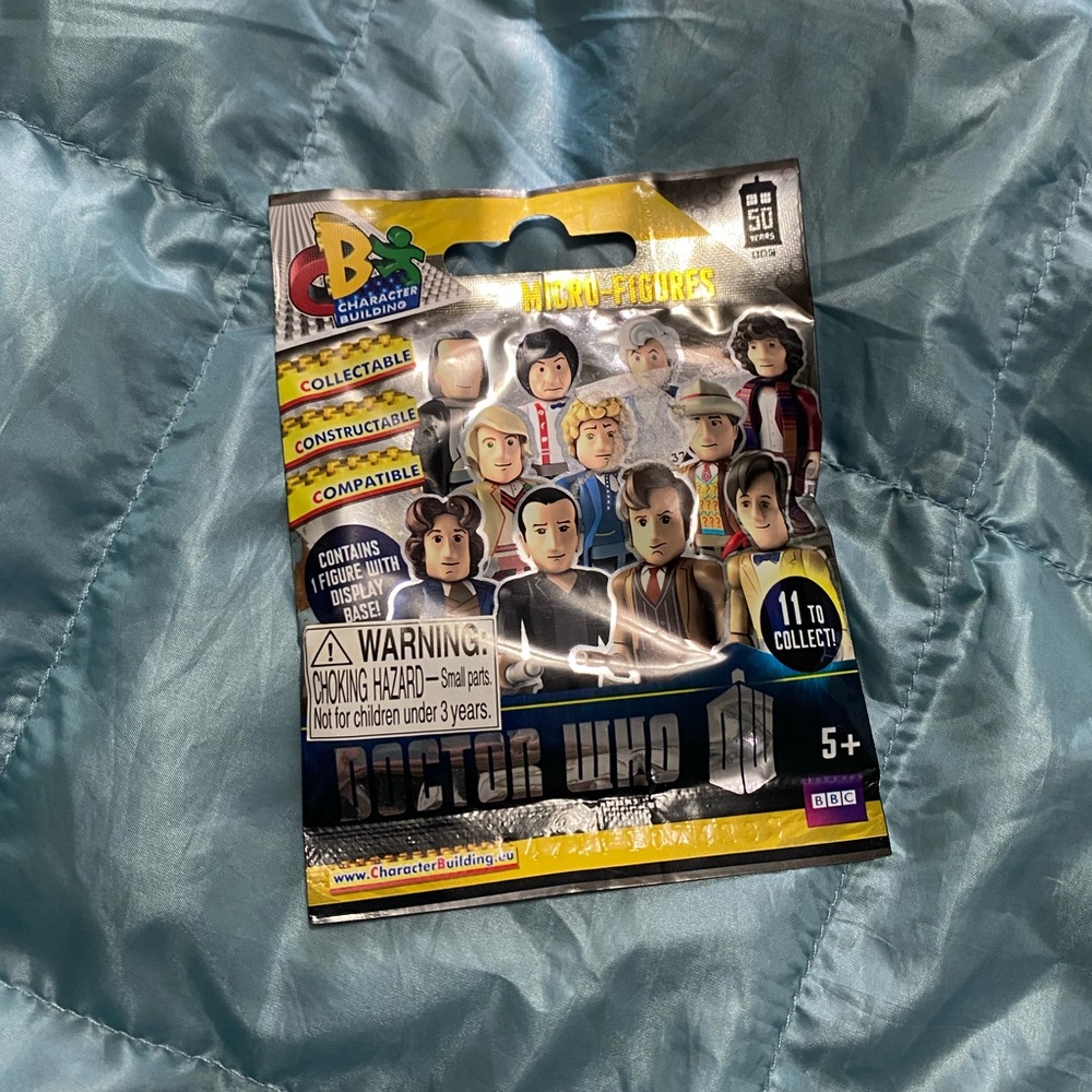 NWT Dr Who Micro Character.  Retail $10